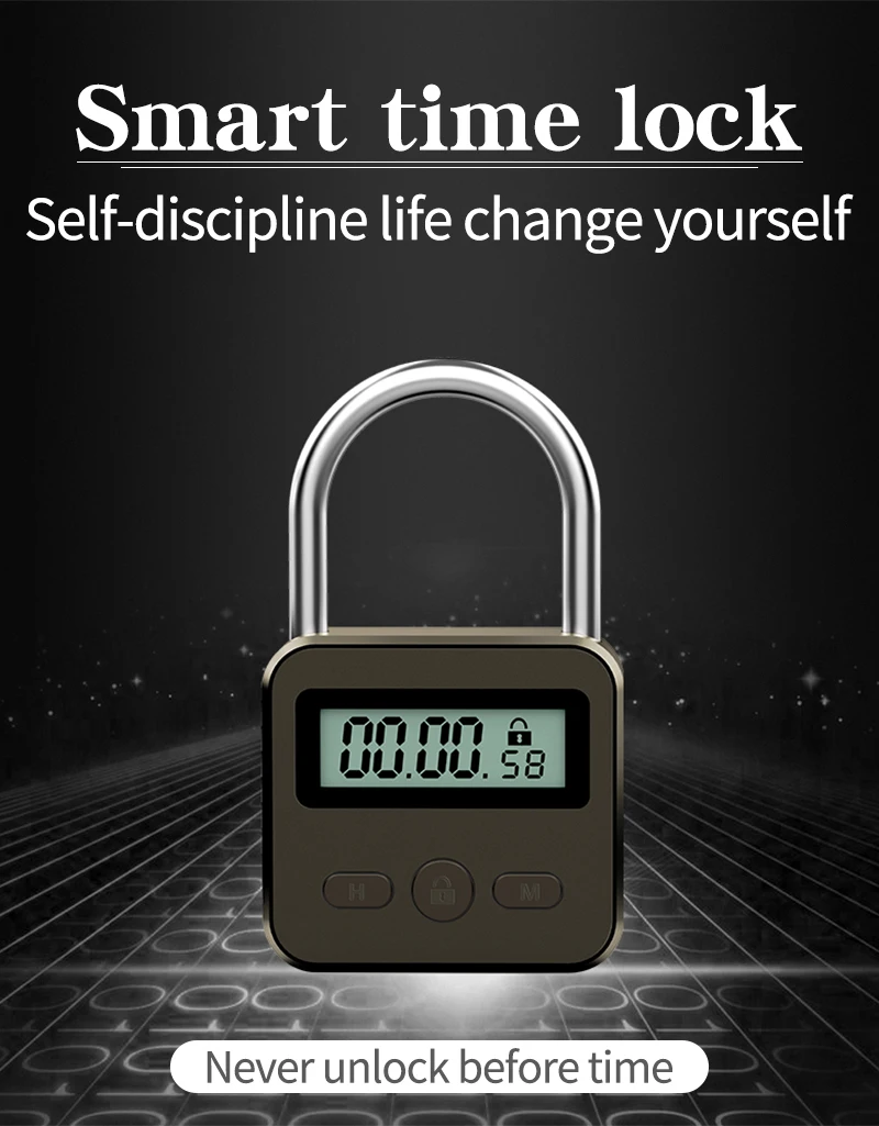 Adult Game Electronic Timer Erotic Bondage Timer Switch Sex Toys Fetish Restraints Digital Time Lock For Couples Accessories