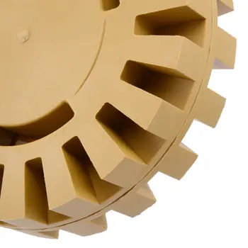 

Car Eraser wheel Sticker Adhesive Rubber Vinyl Decals Kit Drill Adapter 100mm Glue Badge Foil