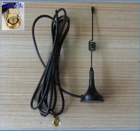 315MHz magnet whip antenna in alarm system and security 315MHz wireless module whip antenna 5dBi 2