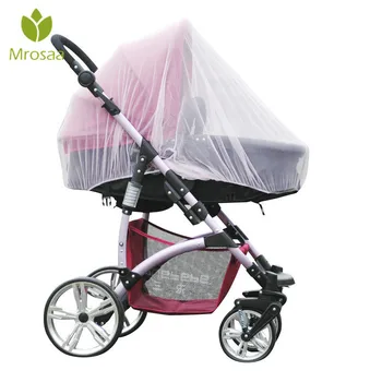 

Infants Baby Mesh Buggy Crib Netting Cart Mosquito Net Stroller Pushchair Mosquito Insect Net Safe Pushchair Full Cover Netting