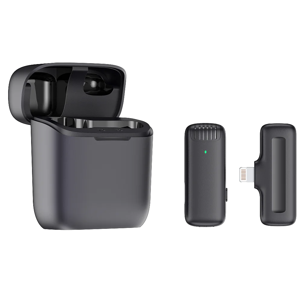 Artizer J10 Portable Wireless Lavalier Microphone with Charging Compartment Recording Youtube Vlog Live for IPhone Android - ANKUX Tech Co., Ltd