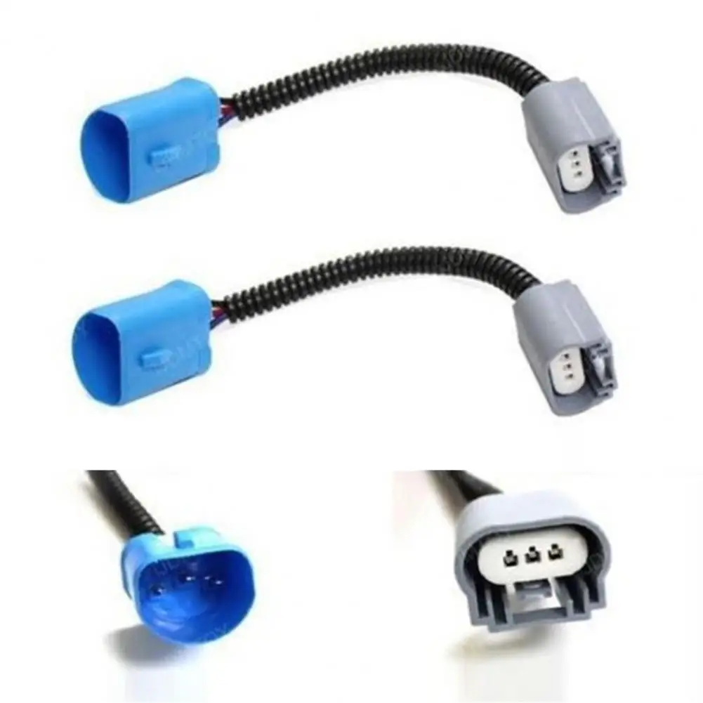 

2 шт 9007 к H13/9008 простая подключение Plug and Play по преобразователь фар адаптер жгут Socketss