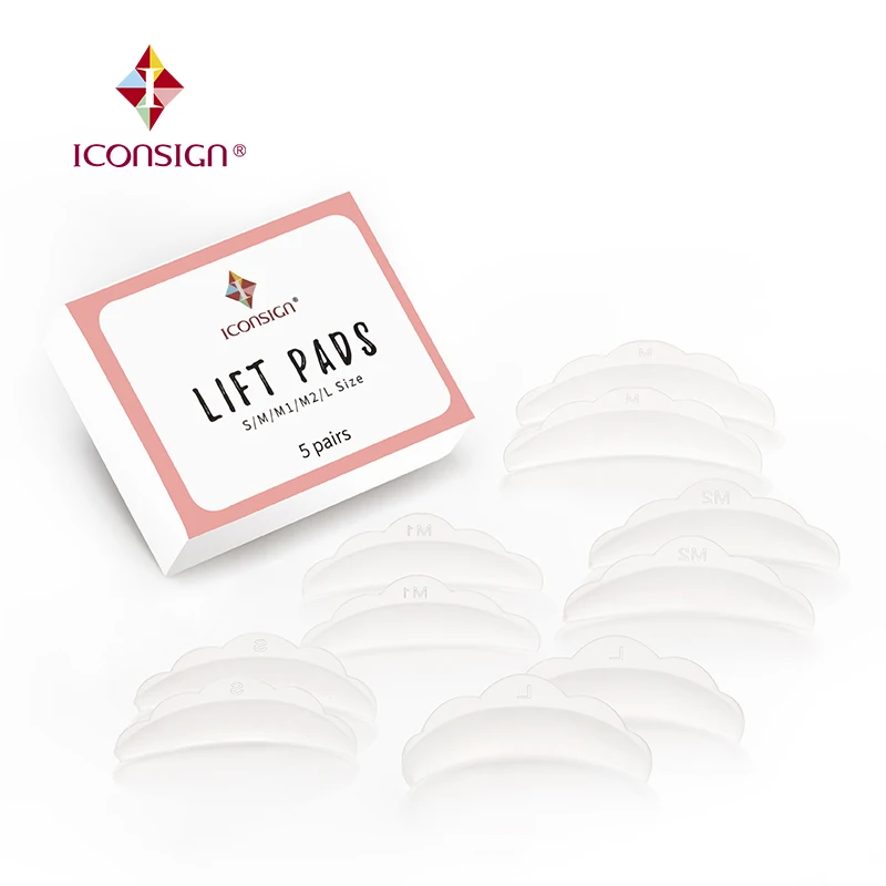 5 компл./лот ICONSIGN набор для подтяжки ресниц салонный косметический лосьон