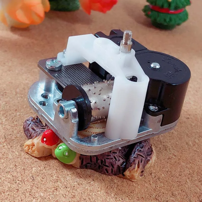 DIY Music Box Mechanism with Rotating Shaft, M3 Left Thread, Christmas Gifts, Unusual 6