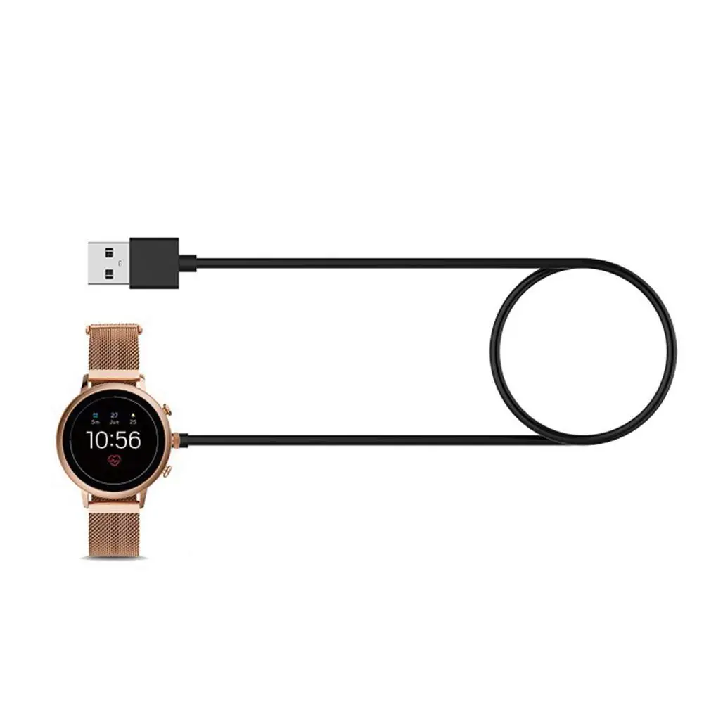 1 м для Fossil Gen 4/Gen 5 кабель для зарядки часов кабель для зарядки Magic Smartwatch зарядное устройство зарядная док-станция для волшебных аксессуаров