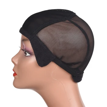 

Hot Selling Elastic Wig Cap For Making Wigs Free Size 5pcs/lot Double Net Weaving Cap Glueless Hair Net Stretch Snood Hair
