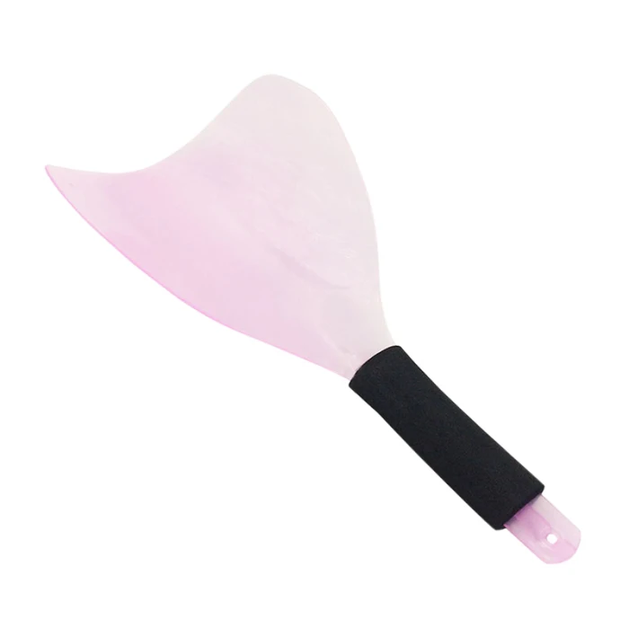 Hot Plastic Hairspray Mask Protect Eyes Face Spray Shield for Home Barber Random Color CNT 66