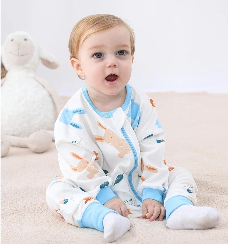 Bolsa de Dormir para o Verão Bolsa de Dormir Novo Barato Bebê Algodão Respirável Primavera Outono Criança Crianças Pijamas Recém-nascidos Macacão 4 crianças pijamas recém-nascidos macacão, saco de dormir