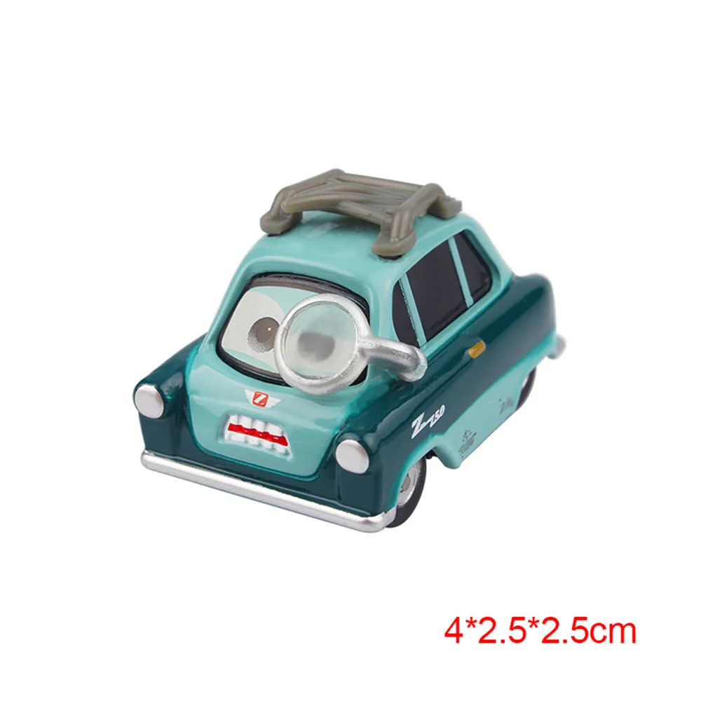 Disney Pixar Cars 2 3 Lightning McQueen Forklift Guido Luigo 1 55 Diecast Alloy Car Model 5