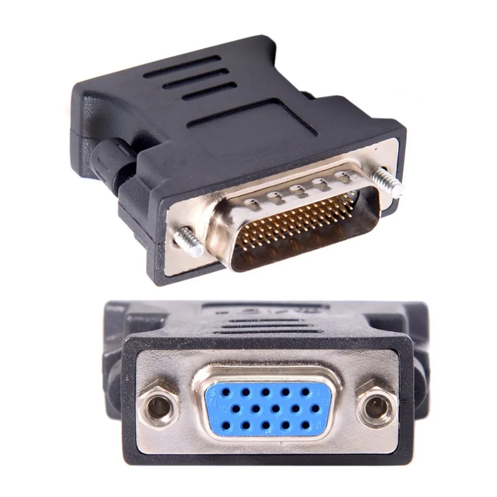 От 1 до 1 DMS-59 DMS59 59Pin DVI штекер до 1-портовый VGA Женский видео Y сплиттер короткий кабель 1 шт. к 1 монитору