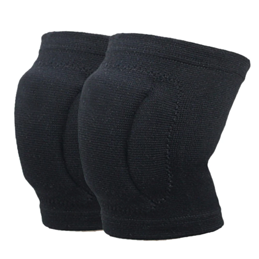 

1 Pair Sweatproof Breathable Pressing Practical Antislip Strip Knitted Shock Reduce Silicone Knee Cap Universal Protective Pads