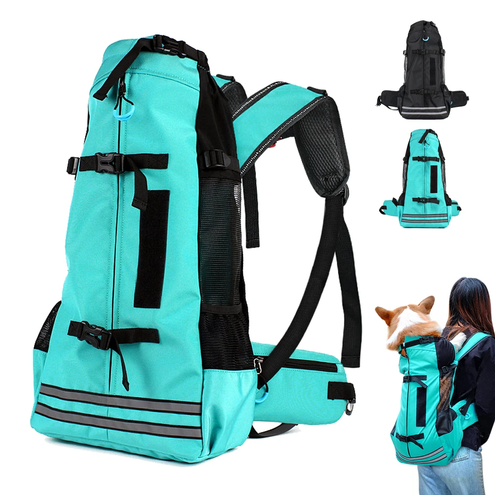 通気性のペット犬大型犬ゴールデンレトリバーのためのブルドッグリュック調節可能なビッグ犬の旅行用バッグペット製品