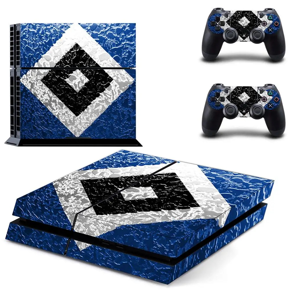 Новый стиль PS4 виниловая обложка наклейки для playstation 4 консоли и 2 контроллера