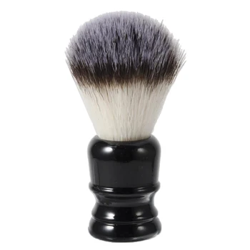 

Synthetic Shaving Brush Resin Handle - Shave Brush for Wet Shave Using Shaving Cream & Soap