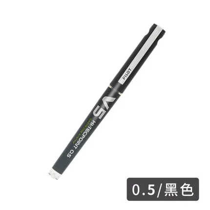 Black 0.5MM 2Pcs 2 шт японский пилот HI-TECPOINT гелевая ручка BXC-V5/V7 0,5 мм/0,7 мм может заменить чернильный картридж иглы Экстра тонкие жидкие чернила офисные - Цвет: Black 0.5MM 2Pcs
