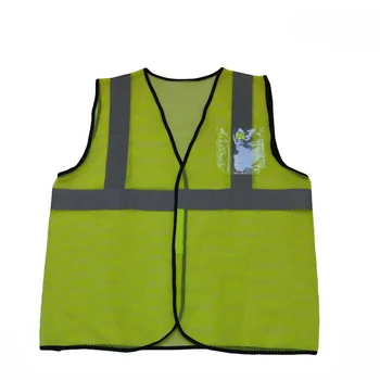 

ZUJA worker polyester man's reflecting mesh vest LBV8006