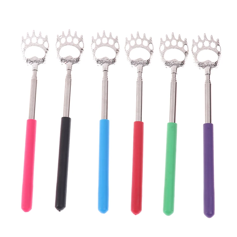 Handy Retractable Hand Grip Five-tooth Soft Massage Tools Back Scratcher Scratching Device For Elderly Hand Grip Relieve Itch,massage tool,back scratchers