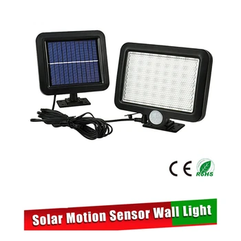 

56/30 led Separable LED Solar Light Solar Panel Power PIR Motion Sensor LED Garden Light Outdoor Pathway Sense Solar Lamp Wall L