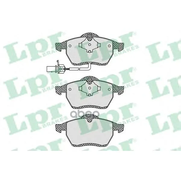 Колодки Тормозные Ford Galaxy 95-06/Vw Sharan 95-10 Передние Lpr 05p1238 Lpr арт. 05P1238