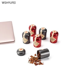 10 шт. портативный металлический Железный резервуар для хранения чая, сушеные Цветочные кофейные бобы, орехи, таблетки, резервуар для хранения закусок