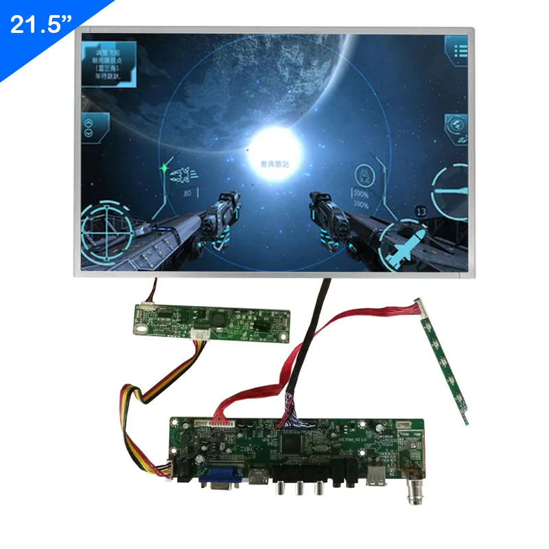 ЖК дисплей 21 5 дюйма с поддержкой HDMI VGA USB BNC AV|ЖК-экраны и панели для планшетов| |