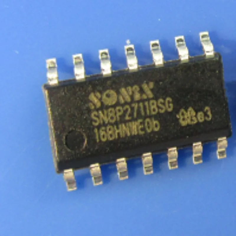 Sn8p2711b sn8p2711bsg remendo sop-14 único chip microcomputador novo e original