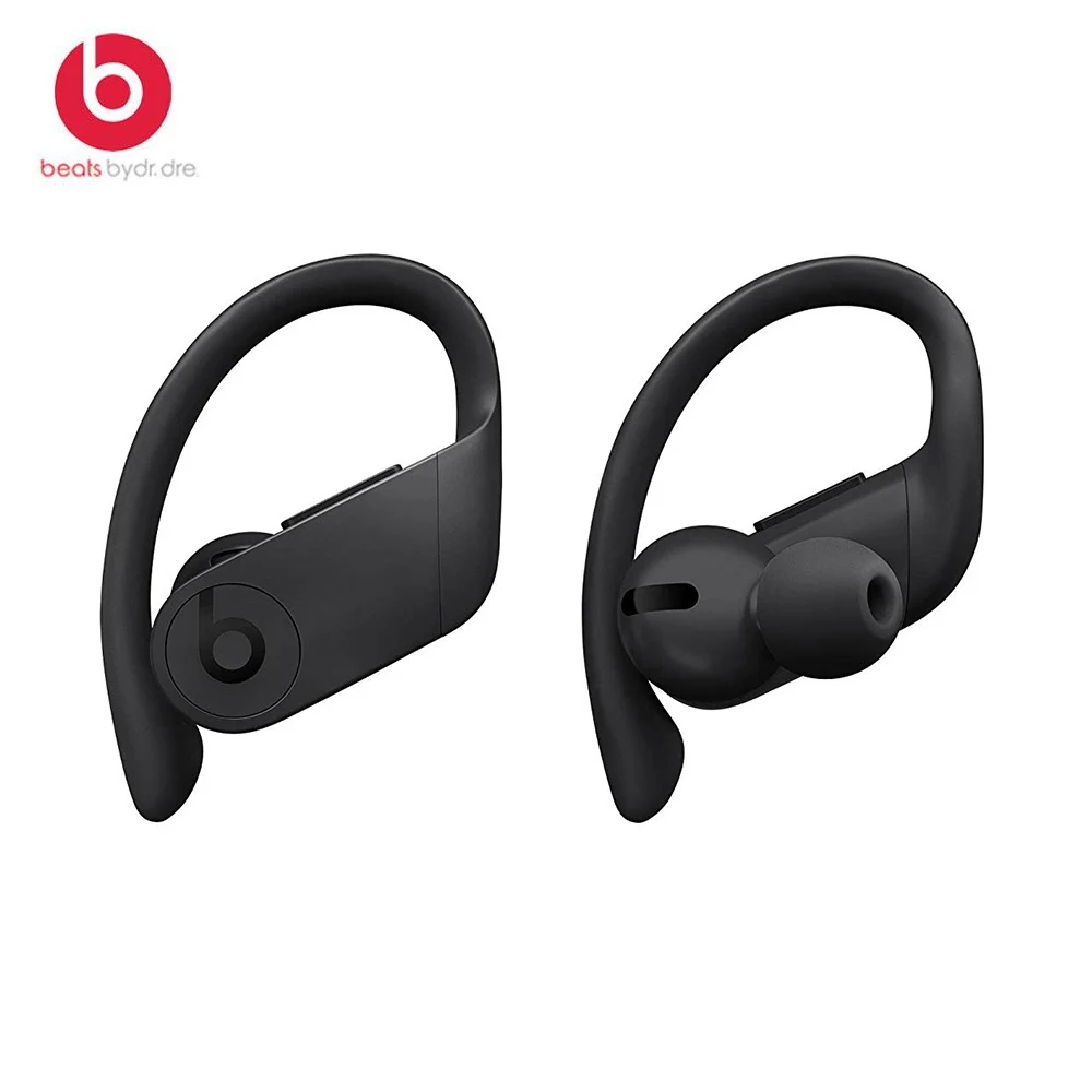 Новинка, наушники Beats с Bluetooth, Powerbeats Pro, полностью беспроводные наушники, TWS наушники, спортивные наушники с защитой от пота, зарядный чехол - Цвет: Черный