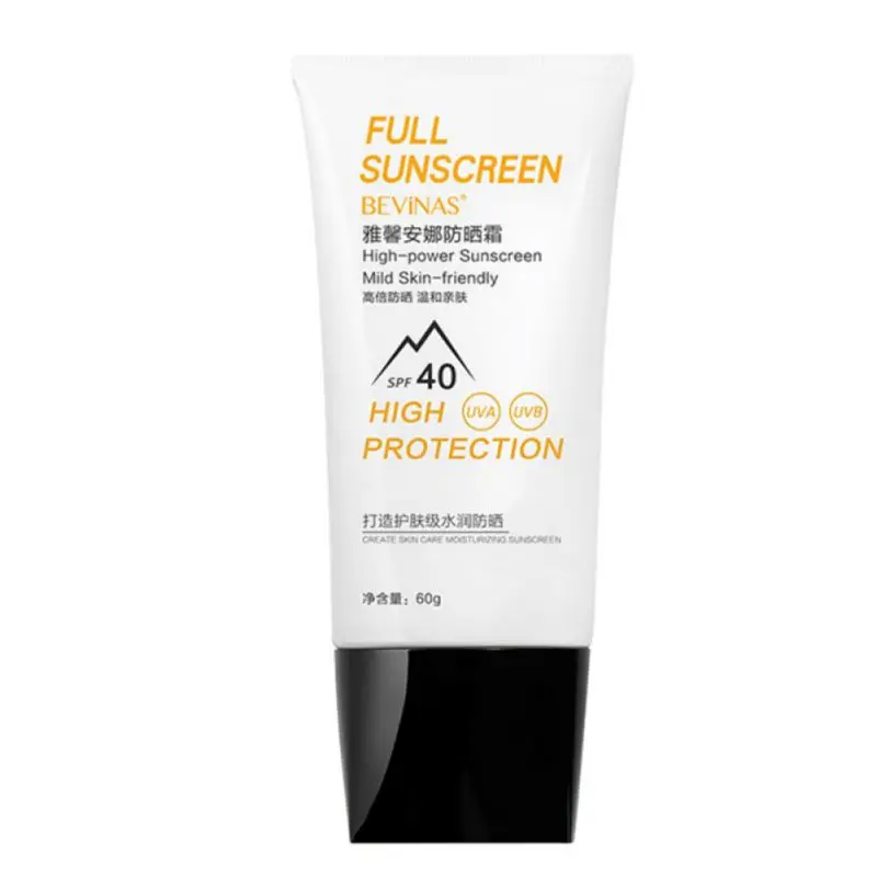 Facial Body Sunscreen Whitening Sun Cream Sunblock Skin Protective Cream Anti-Aging Oil-control Moisturizing SPF 40