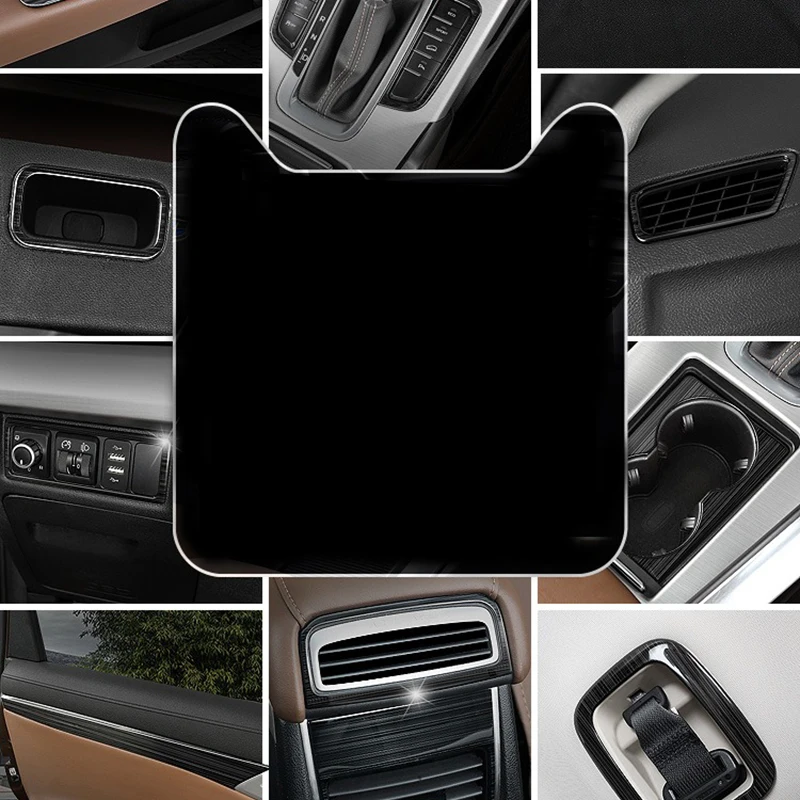 

Lsrtw2017 Car Central Control Decorations Dashboard Trims for Geely Boyue Atlas 2016 2017 2018 2019 2020 Inteior Accessories