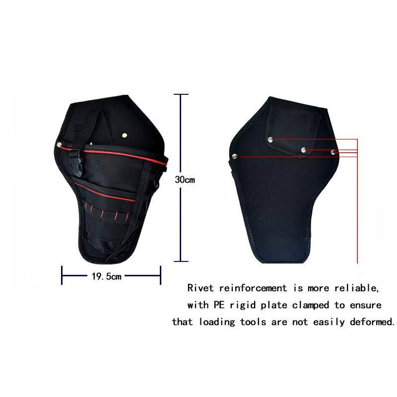 Чехол для дрели и шуруповерта водонепроницаемая поясная сумка инструментов