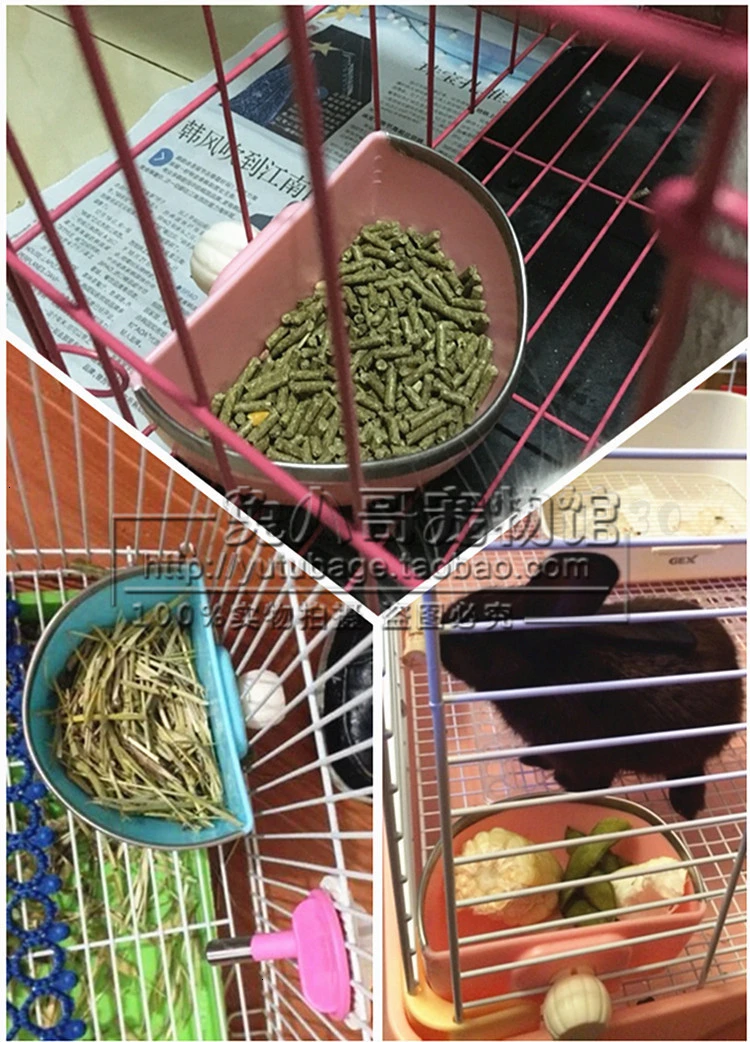 Mimaga кролик, горшок для еды, миска для еды, дракон, кошка, горшок для еды, морская свинка, фиксированная стойка для травы, Голландская свинья, коробка для еды, кролик, принадлежности для клетки