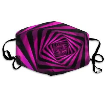 

Mouth Mask Zebra Grain Purple Print Masks - Breathable Adjustable Windproof Mouth-Muffle, Camping Running for Women and Men