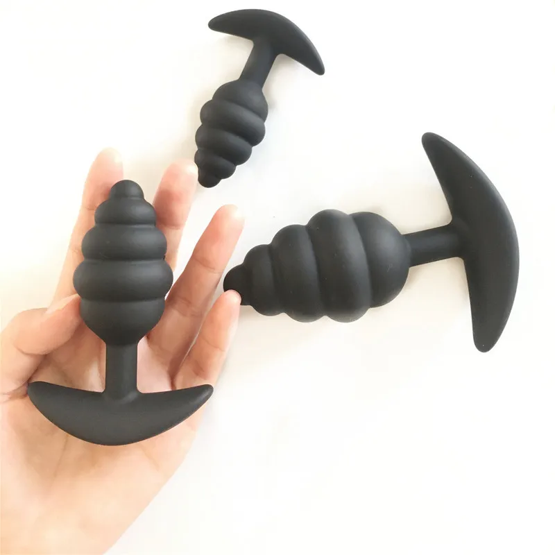 Silicone Anal Dildo No Vibrator Sex Toys for Couple Male Prostate Massager Beads Plug G Spot Butt Masturbation | Красота и здоровье