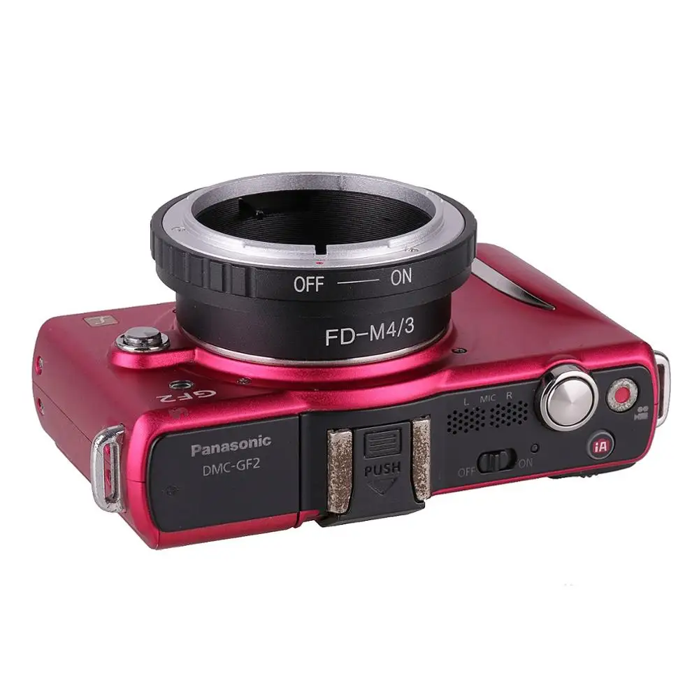 Canon FD Lens To Micro Four Thirds (M4/3) Adapter For Panasonic GX Cameras