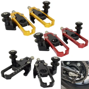 

Rear Wheel Axle Chain Adjusters Tensioner with Swingarm Spools Kit for HONDA CBR650 CBR 650 R 650R CBR650R RH01 2019 2020 2021