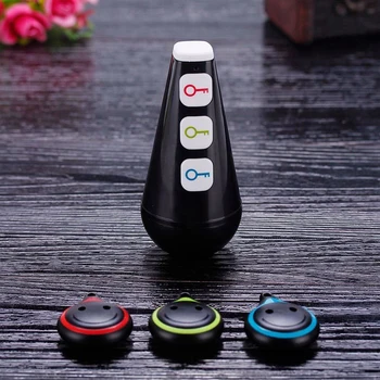 

Anti-Lost Alarm Smart Tag Wireless RF Key Finder Locator With LED Flashlight Anti Lost Key Tracker Remote Control Finder