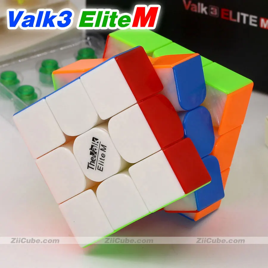 Волшебный куб головоломка QiYi Valk Магнитный 3x3x3 Valk3 Elite M Магнит Профессиональный