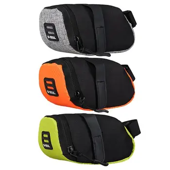 

Waterproof Bike Saddle Bag Mini Mountain Bike Pouchs Bicycle Back Seat Tail Package Outdoor Cycling Nylon Storage Bike Bag