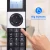 Цифровой Беспроводной телефон с ЖК-дисплеем Caller ID Hands-free Calls Конференц-связь 5 Телефонов Подключение для Офиса Дома