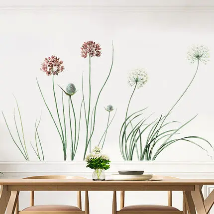 

DIY 70*110cm Flower 3D Wallpaper PVC Wall Sticker Nature Adhesive Poster and Print Paintings for Living Room Bedroom Wall Art