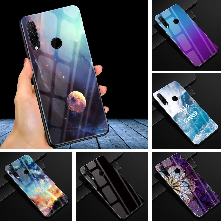 

For Lenovo Z6 Lite Case Z6 Pro PC Plastic Glass Phone Case Black TPU Bumper Cover for Lenovo Z6Lite Z6 Pro Cover For Lenovo Z5S