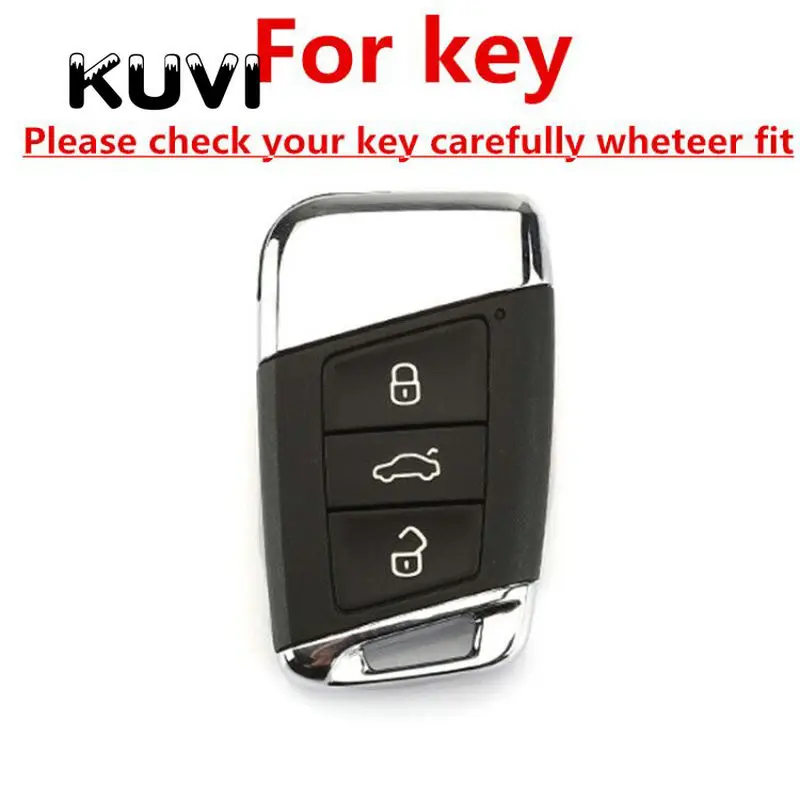 Для Volkswagen VW Tiguan MK2 Magotan Passat B8 CC 2017 2018 Skoda Superb A7 ключ чехол для ключей кармашек часов