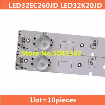 

New 10 PCS/lot 5LED 595mm LED backlight strip for LED32EC260JD LED32K20JD SVH320AG8 SVH320AH2