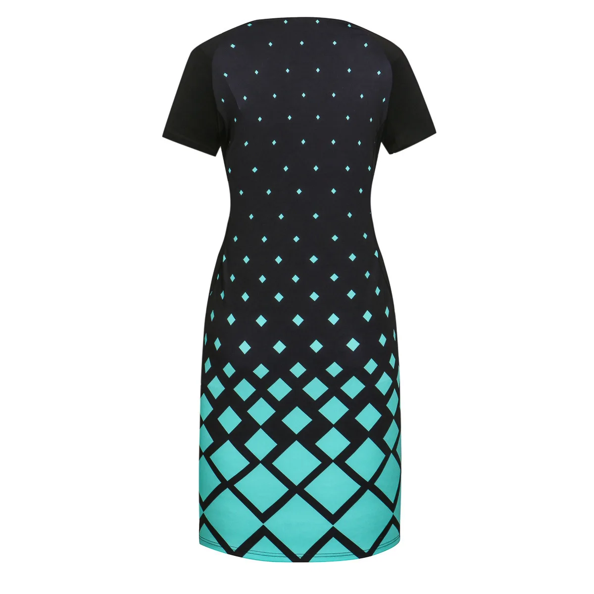 Женское прямое платье стрейч в клетку синее красное|plus size dress|midi dressbodycon midi dress |