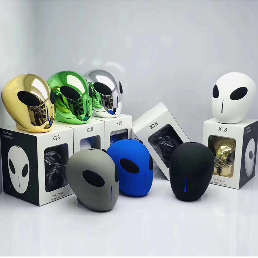 Высококачественный беспроводной Bluetooth динамик ET Alien Shaped усилитель громкости 360