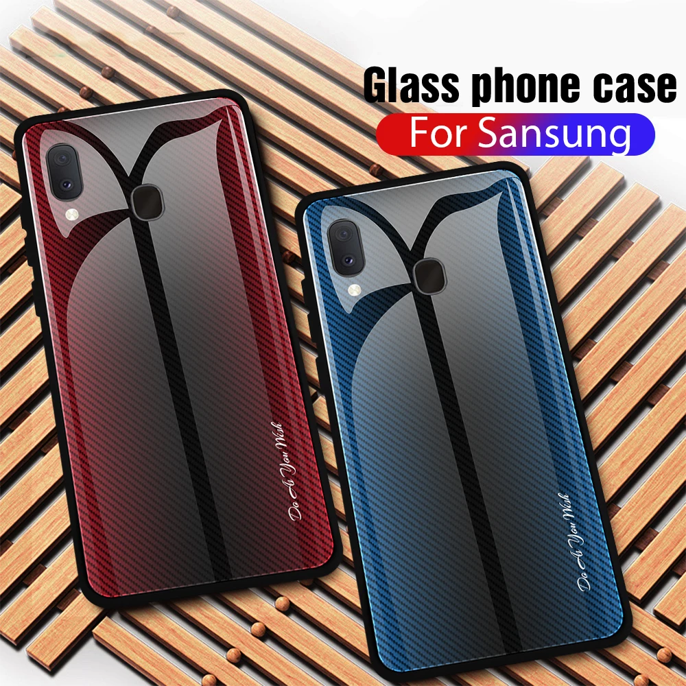 

Tempered Glass Cover For Samsung S8 S9 S10 Plus S10E Lite 5G Texture Art Luxury Colorful Phone Case for Samsung Note 9 10 Pro