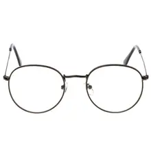 Винтажные мужские и женские очки с круглой оправой, прозрачные очки с полной оправой, оптические очки LX9E