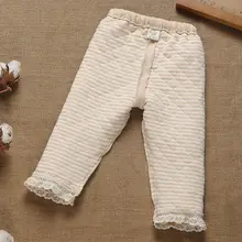 Детская одежда на осень и зиму натуральный окрашенный Хлопок повязка на голову ремень на гусеничном ходу Клетчатый узор корейско-стильные брюки для девочек, одежда для малышей