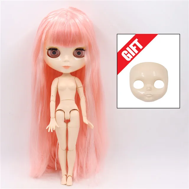 ICY factory шарнирная кукла blyth toy joint body белая кожа блестящее лицо кукла 1/6 30 см подарок для девочки на продажу специальное предложение - Цвет: g