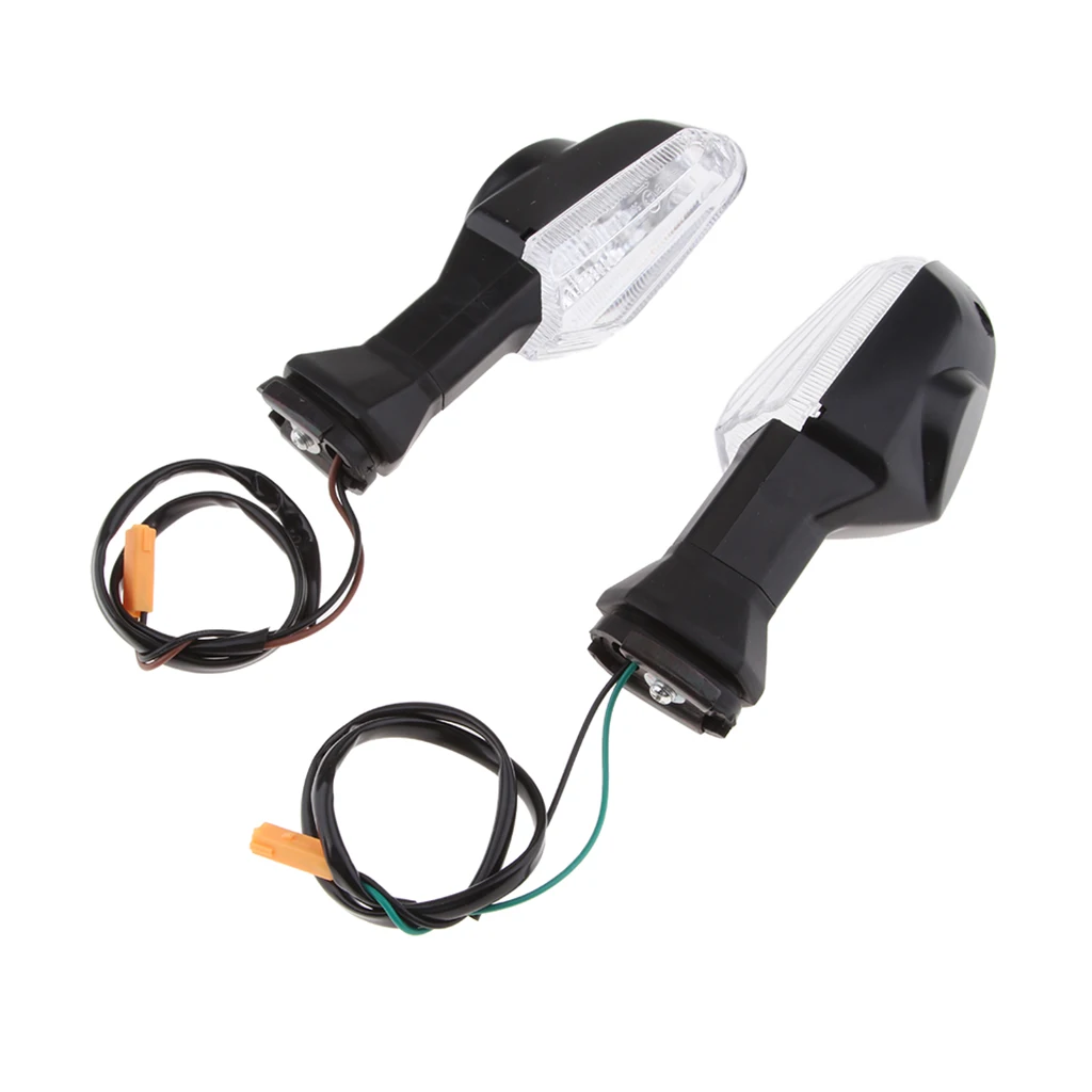 2 Pieces Motor LED Turn Signal Light Indicator Lamp for Kawasaki Ninja 300